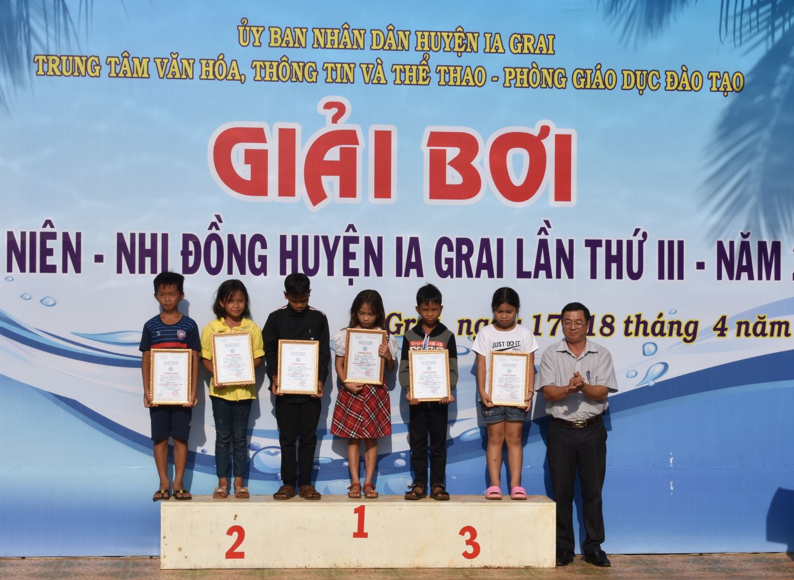 Article Gần 90 vận động viên dự Giải bơi thiếu niên-nhi đồng huyện Ia Grai