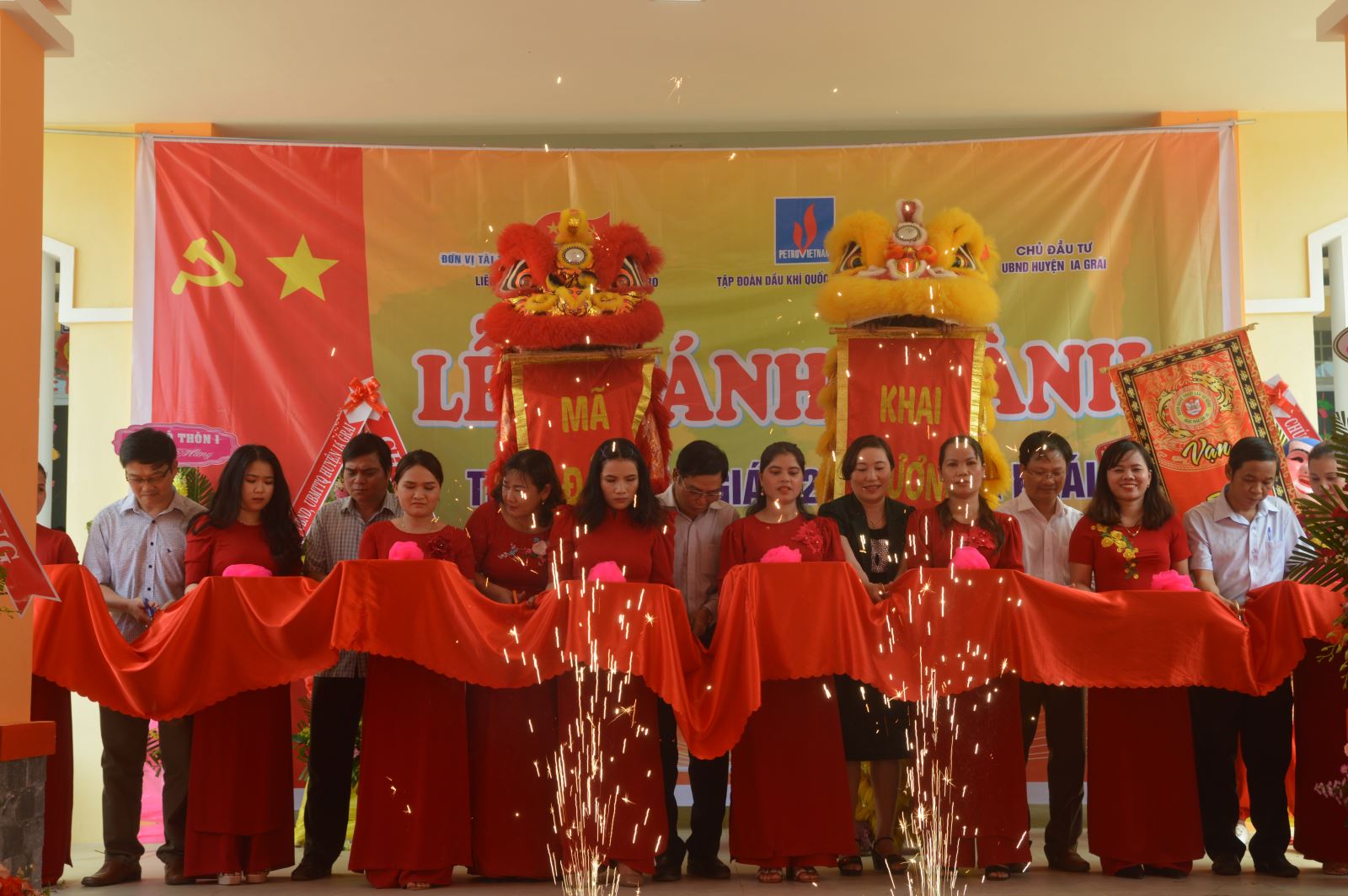 Article Khánh thành công trình trường học do Việt – Nga Vietsovpetro tài trợ
