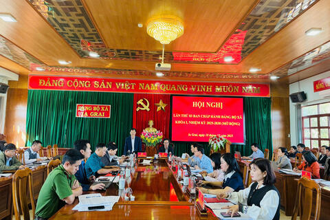 Hội nghị Ban chấp hành Đảng bộ xã Ia Grai  lần thứ 3